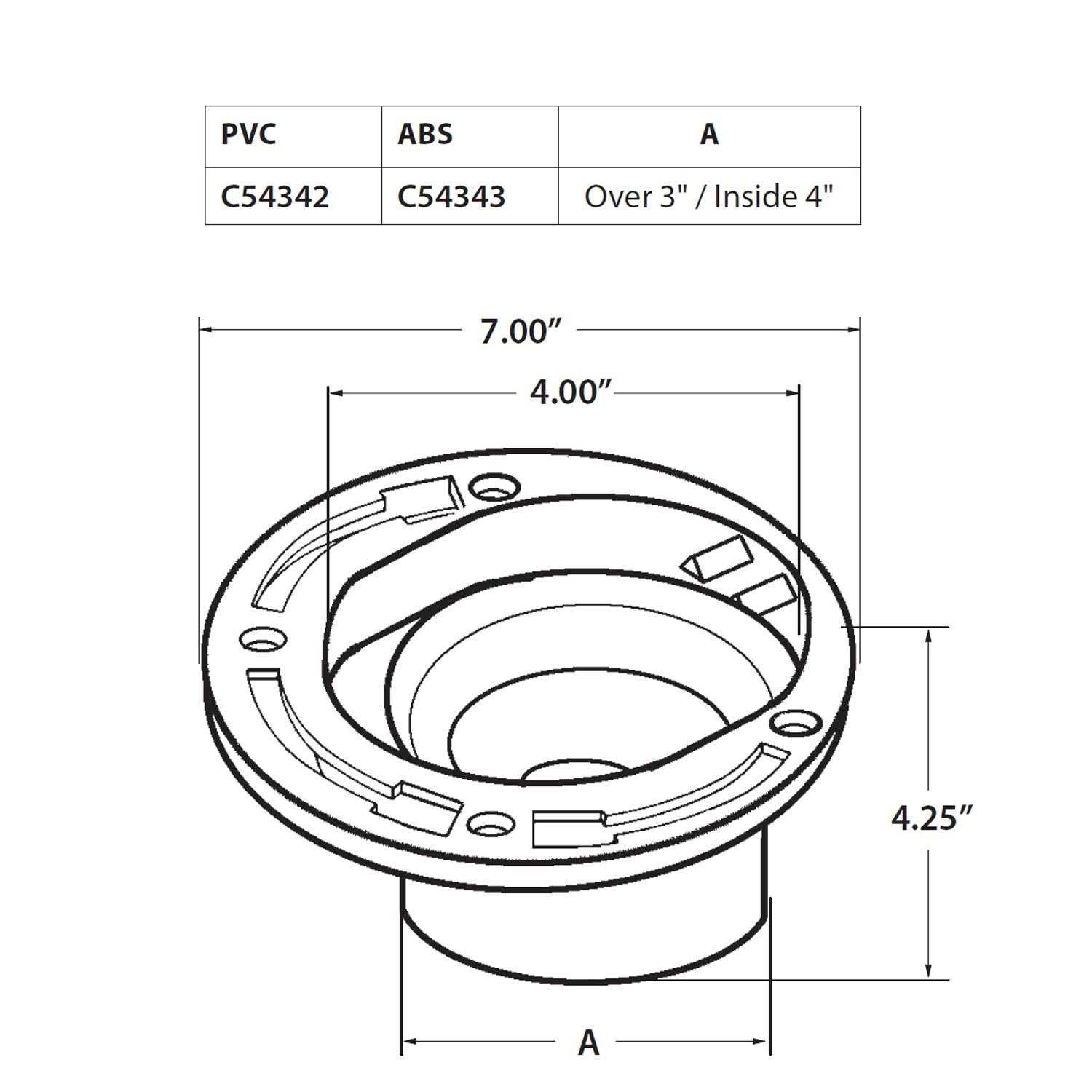 Jones Stephens C88500 Closet Flange Extension Kit - Zenithce