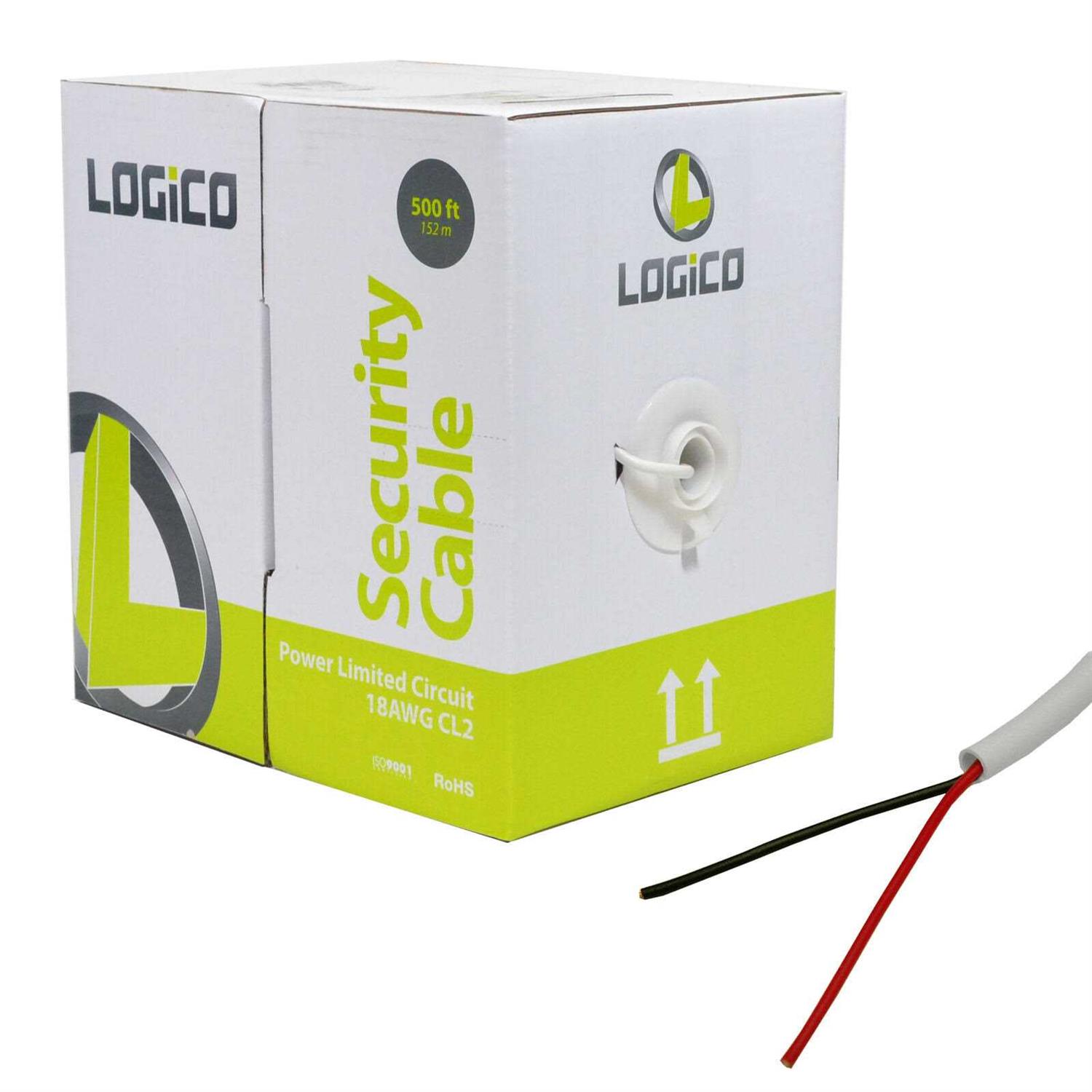 Security Burglar Alarm Control Cable 500ft Stranded Speaker Wire - Zenithce