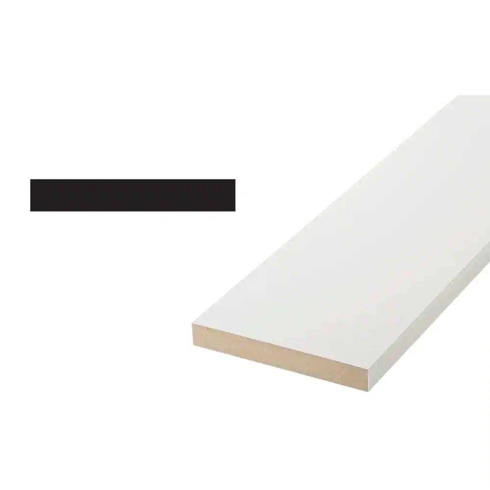 Woodgrain Millwork 11/16 in. x 96 in. Pine Primed Finger-Jointed S4S Moulding Board - Zenithce
