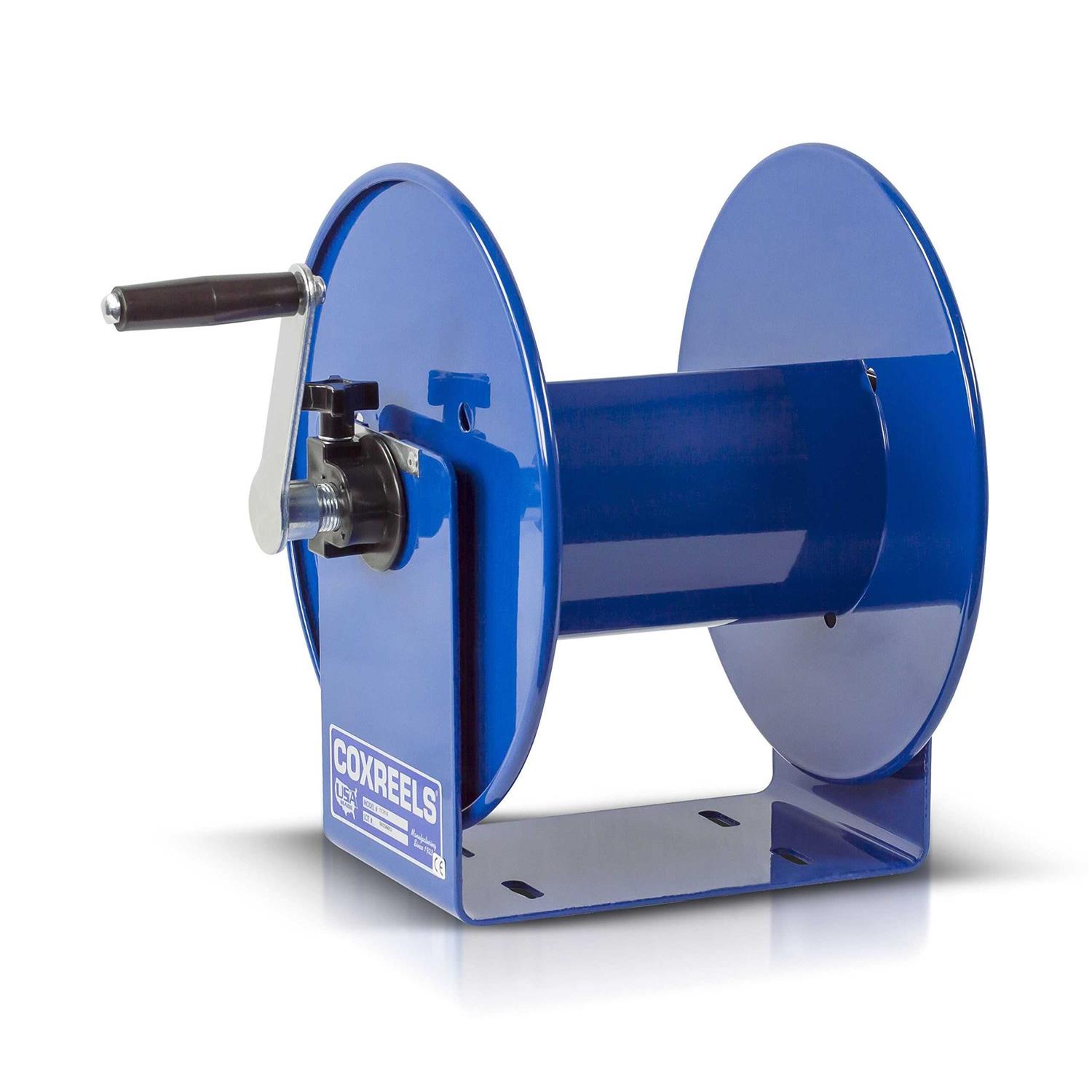 Coxreels 112WL-1-100 Twin-Line Hand Crank 100 ft. Welding Hose Reel - Zenithce