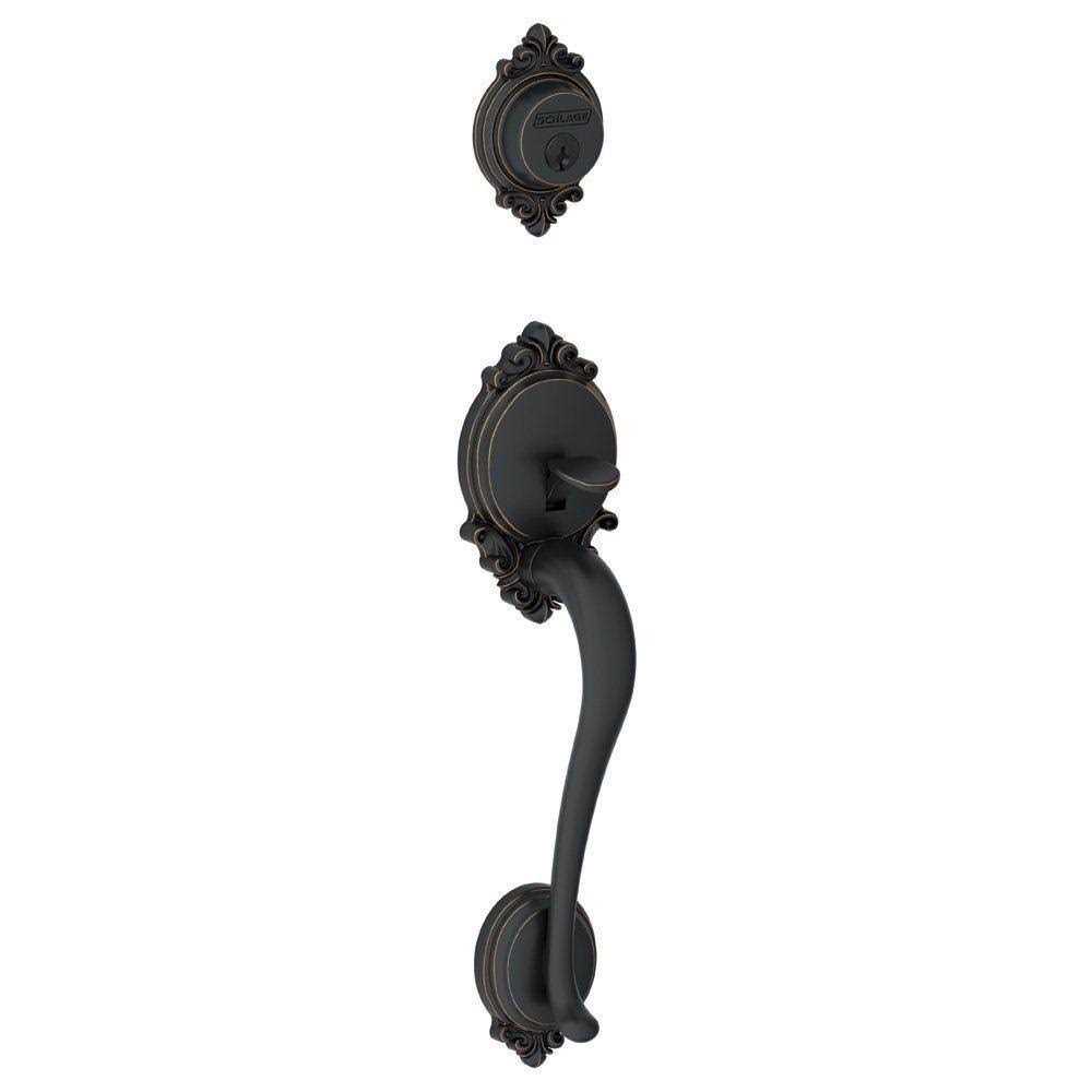 Schlage Brookshire Handleset Exterior - Zenithce