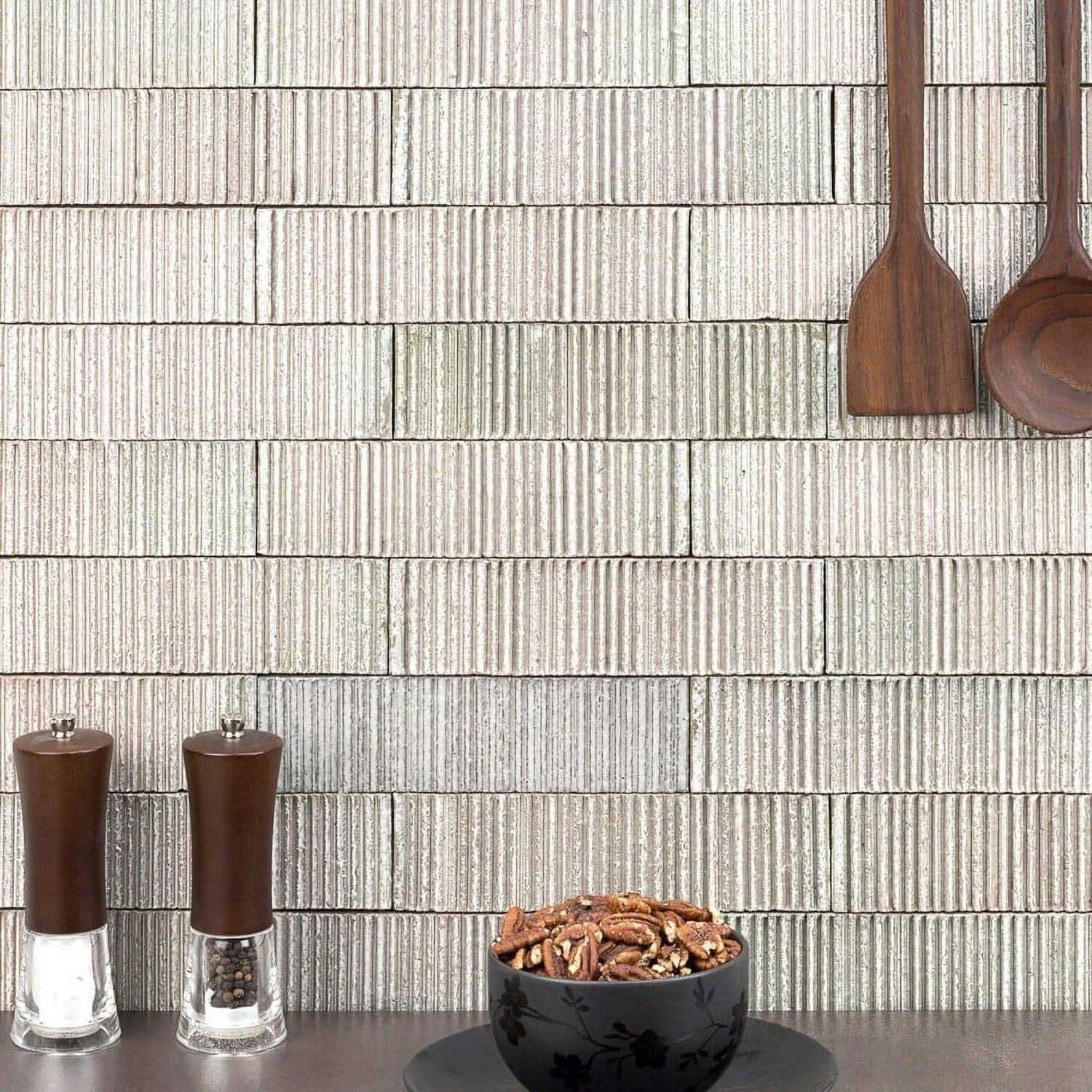Ivy Hill Tile Voyager Polished 12 in. x 48 in. Dark Gray Metal Look Porcelain Field Floor and Wall Tile - Zenithce