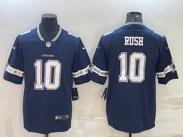 Dallas Cowboys #10 Cooper Rush Navy Stitched Football Jersey - Zenithce