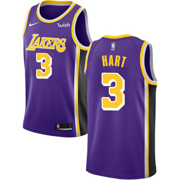 Los Angeles Lakers #3 Josh Hart Purple Statement Edition Authentic Jersey - Zenithce