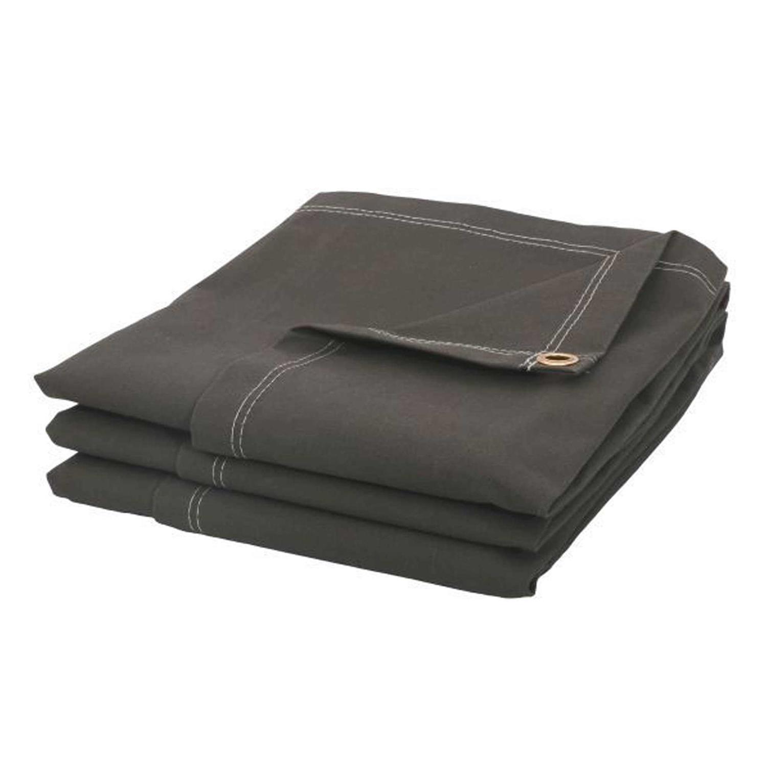 Tarps Now 18 Mil Canvas Tarp with Brass - Zenithce