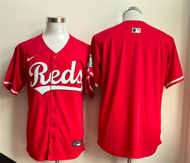 Cincinnati Reds Blank Red Limited Stitched Jersey - Zenithce