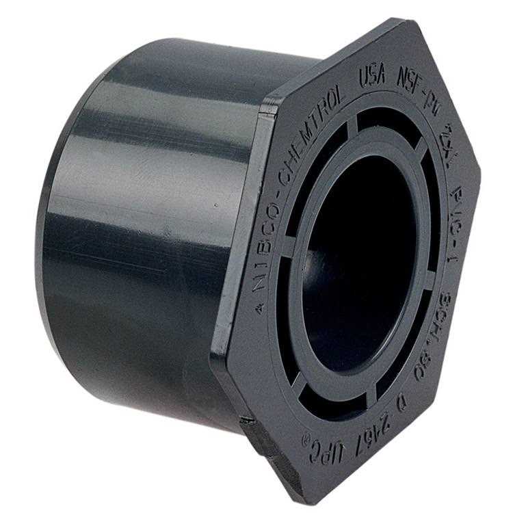Spears 837 PVC Schedule 80 Reducer Bushing - Zenithce