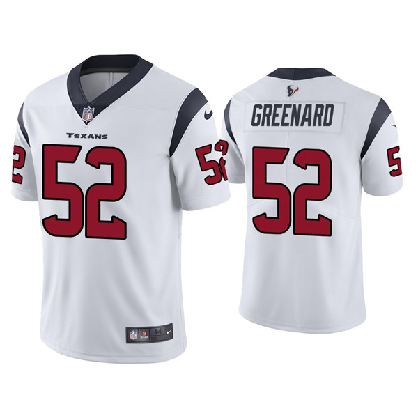 Houston Texans #52 Jonathan Greenard White Vapor Untouchable Limited Stitched Jersey - Zenithce