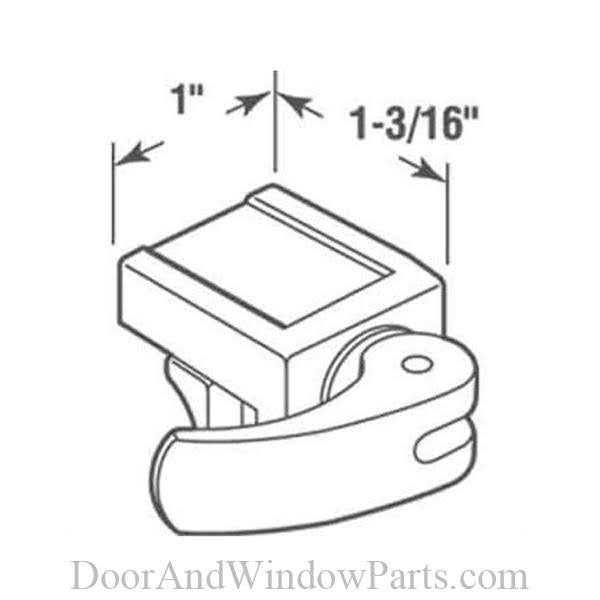 Prime Line Vertical Trim Lock Set - Zenithce