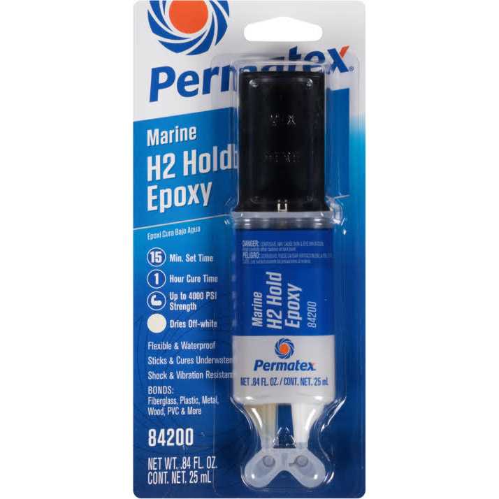 Permatex 84145 Permapoxy Black Plastic Weld - Zenithce