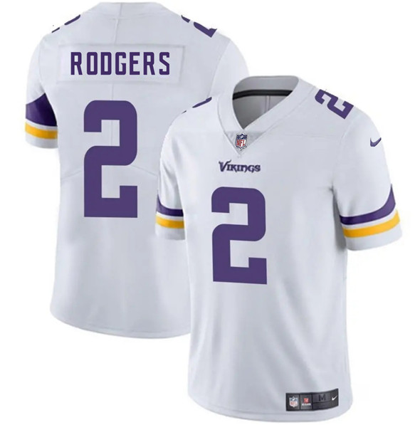 Minnesota Vikings #2 Isaiah Rodgers White 2025 Vapor Limited Stitched Jersey - Zenithce