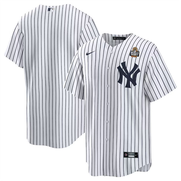 New York Yankees Blank White 2024 World Series Cool Base Stitched Jersey - Zenithce
