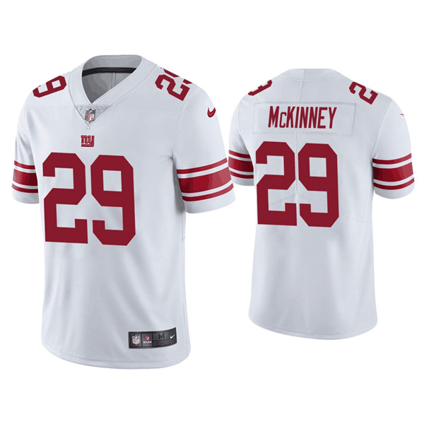Giants #29 Xavier McKinney White Vapor Untouchable Limited Stitched Jersey - Zenithce