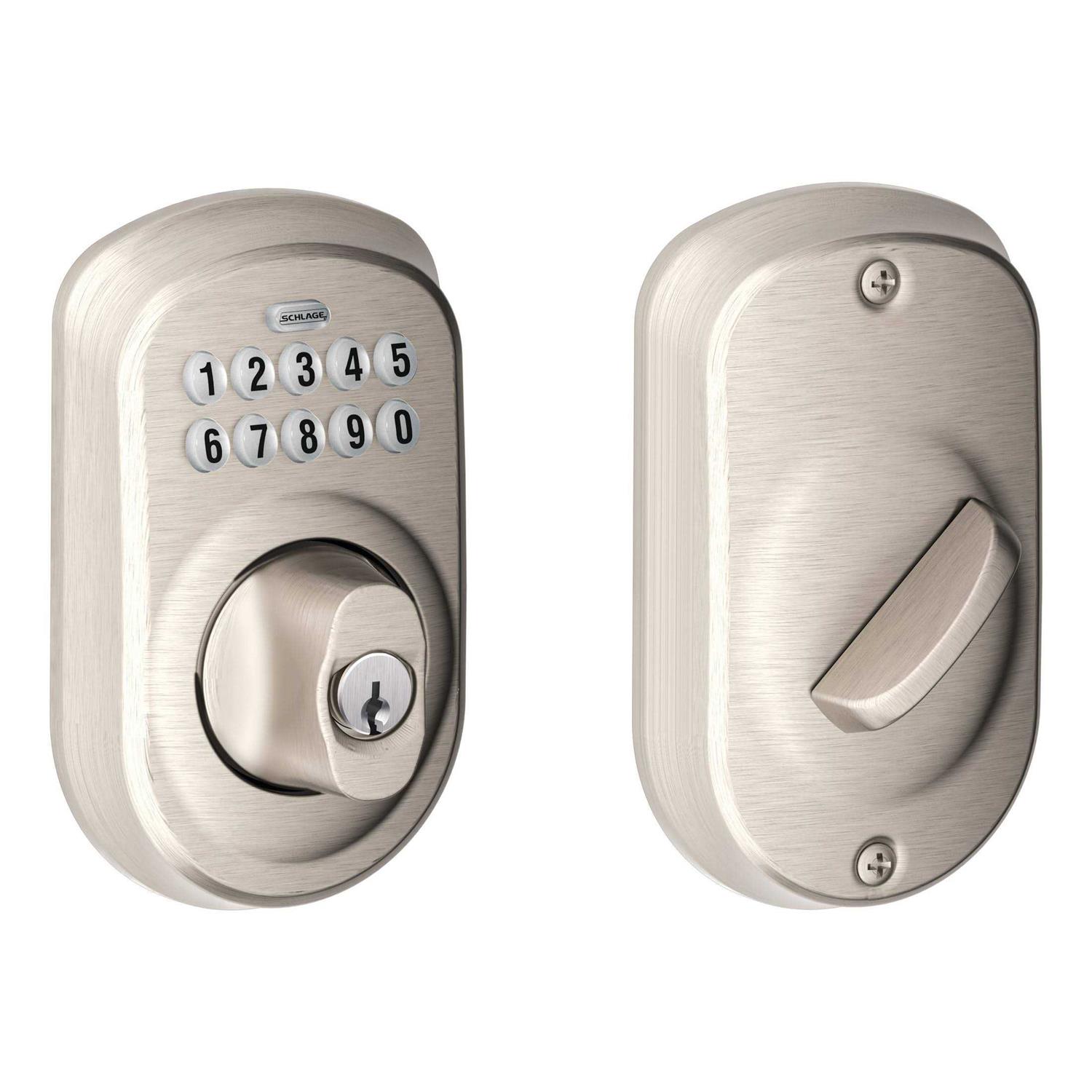 Schlage Keypad Deadbolt Plymouth - Zenithce