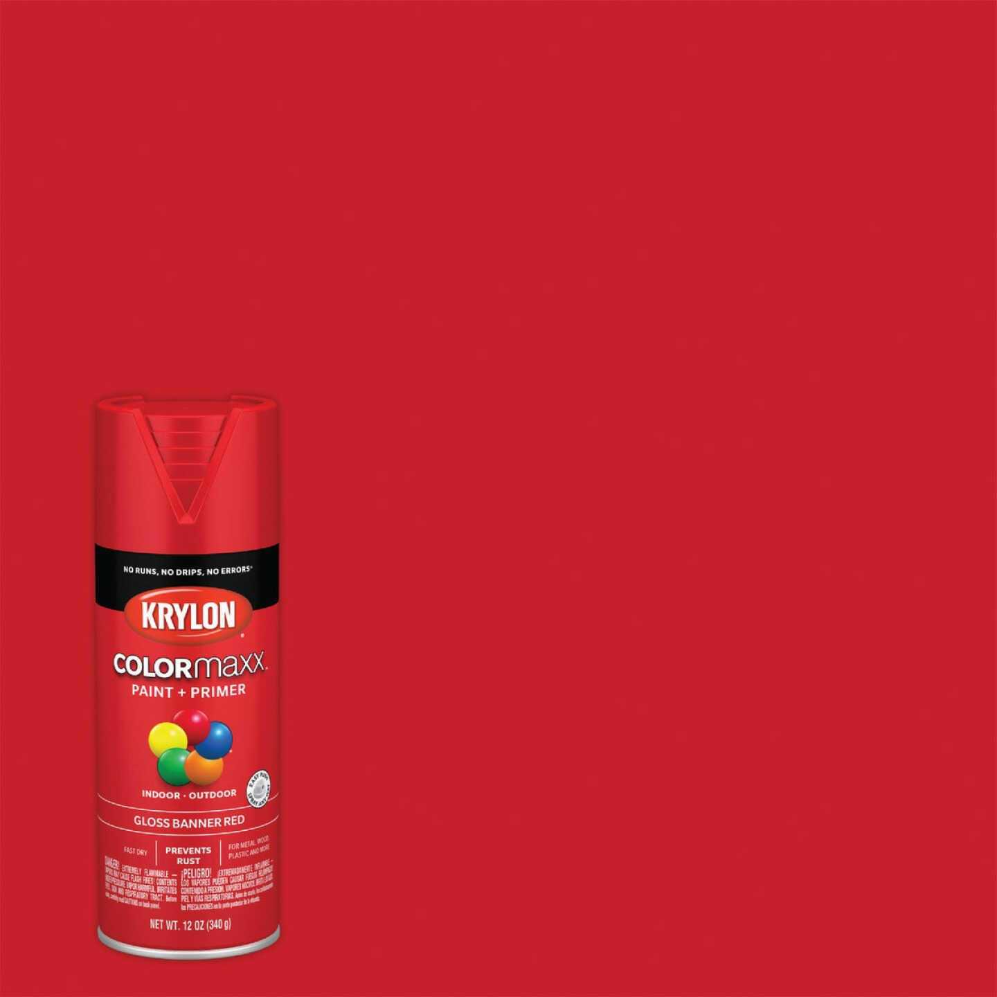 Krylon COLORmaxx Spray Paint Gloss 12 Ounce - Zenithce