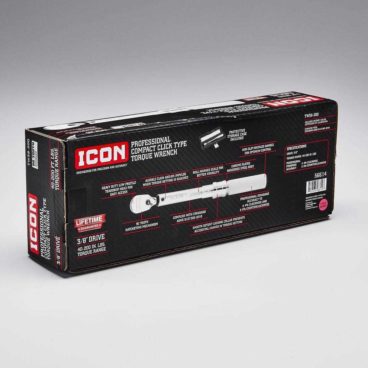 Icon Professional Metric Double Box Ratcheting Wrench - Zenithce