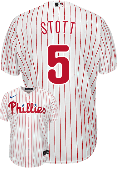 Philadelphia Phillies #5 Bryson Stott White Cool Base Stitched Jersey - Zenithce
