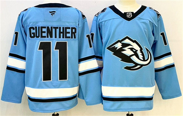 Utah Mammoth #11 Dylan Guenther Blue 2025 Stitched Jersey - Zenithce