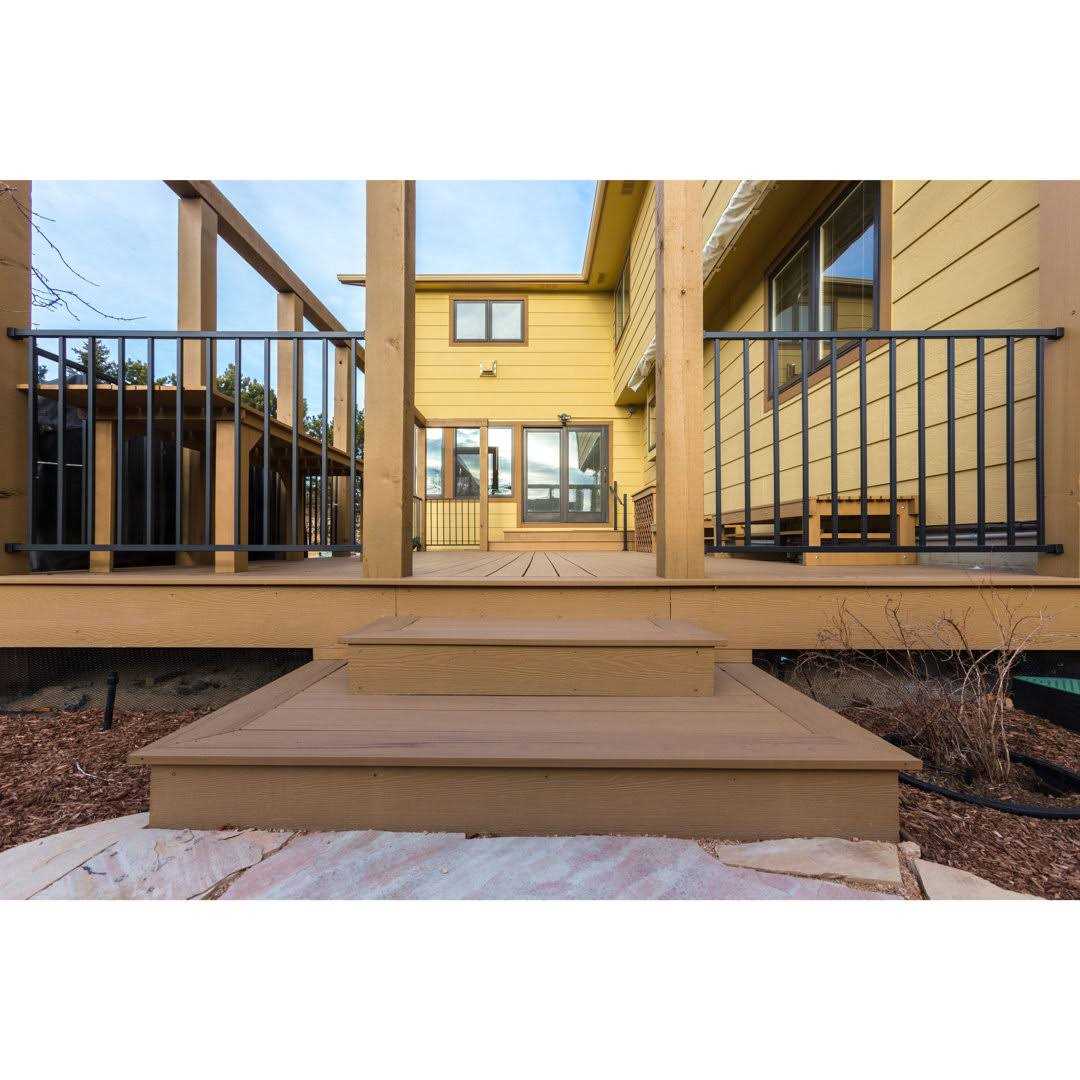 Deckorators Contemporary cable 8-ft x 2.25-in x 3-ft Textured Black Aluminum Deck Cable Rail Kit | 398866 - Zenithce