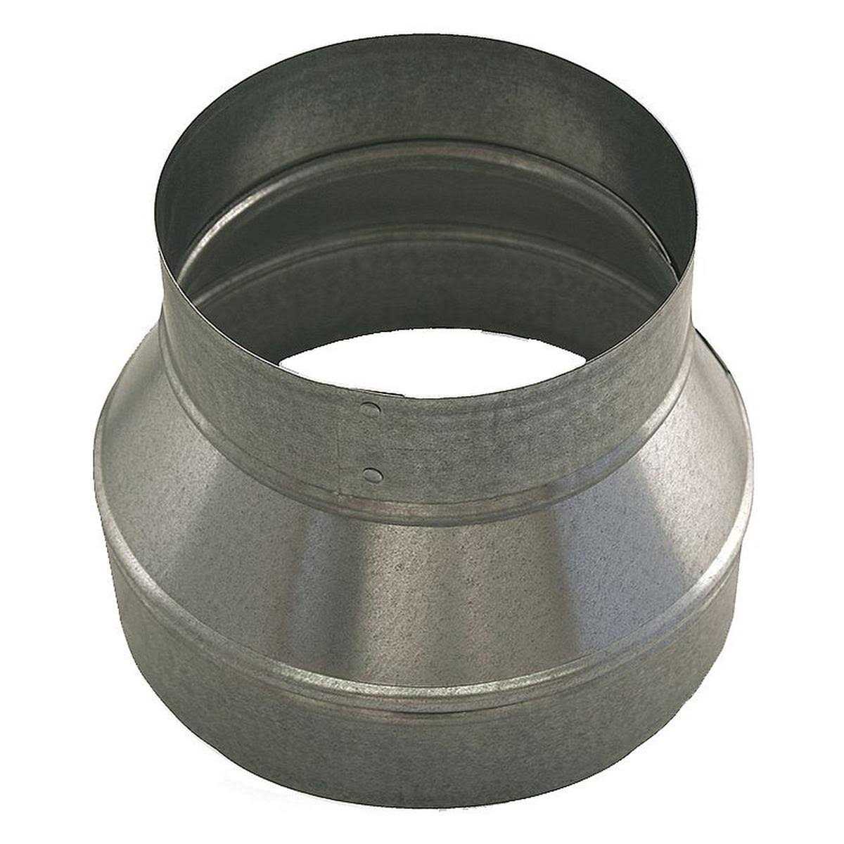 Greenseam Collar w/Damper 4 in Duct Dia GR6POCR4GA26D - Zenithce