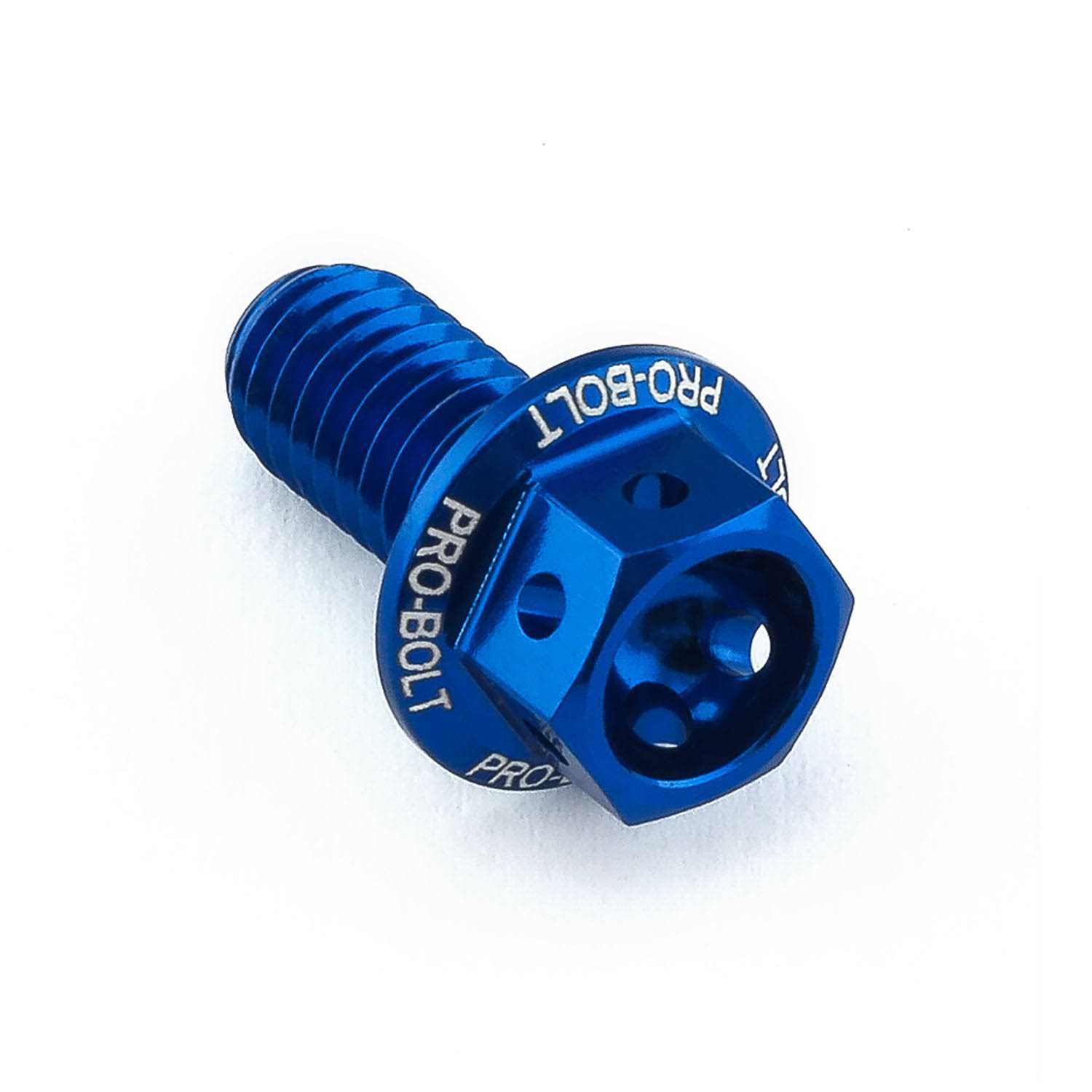 Pro-Bolt Aluminum Flanged Hex Bodywork Bolt Race Spec Etched Pack - Zenithce