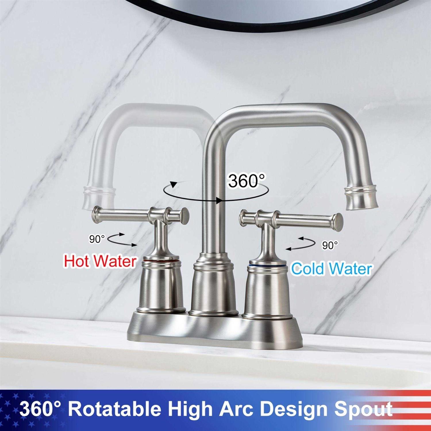 Rainlex 16 in. Square Wall Mount Shower Arm and Flange - Zenithce