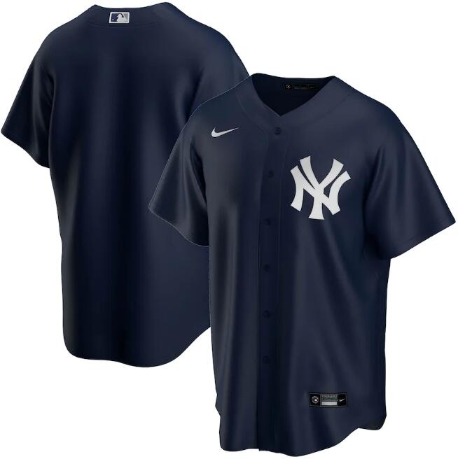 New York Yankees Navy Cool Base Stitched Jersey. - Zenithce