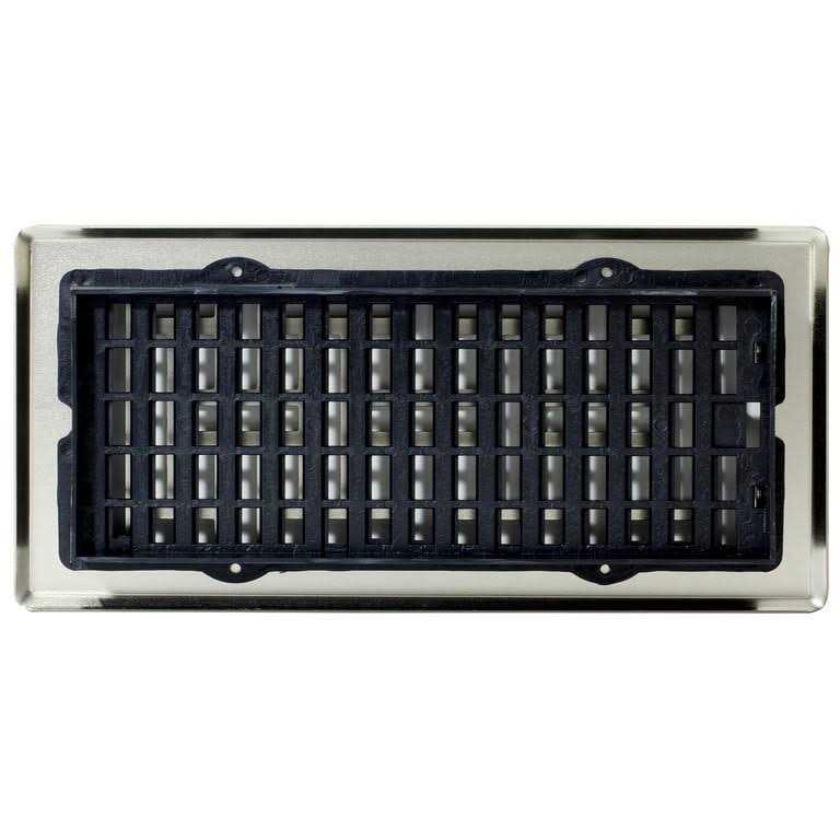 Decor Grates 4-Inch by 10-Inch Plastic Floor Register - Zenithce