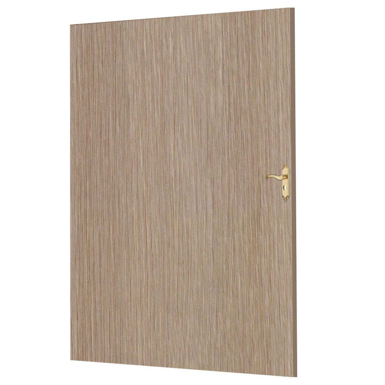 From Plain To Beautiful In Hours Faux Wood Peel and Stick PVC Door Skin - Zenithce