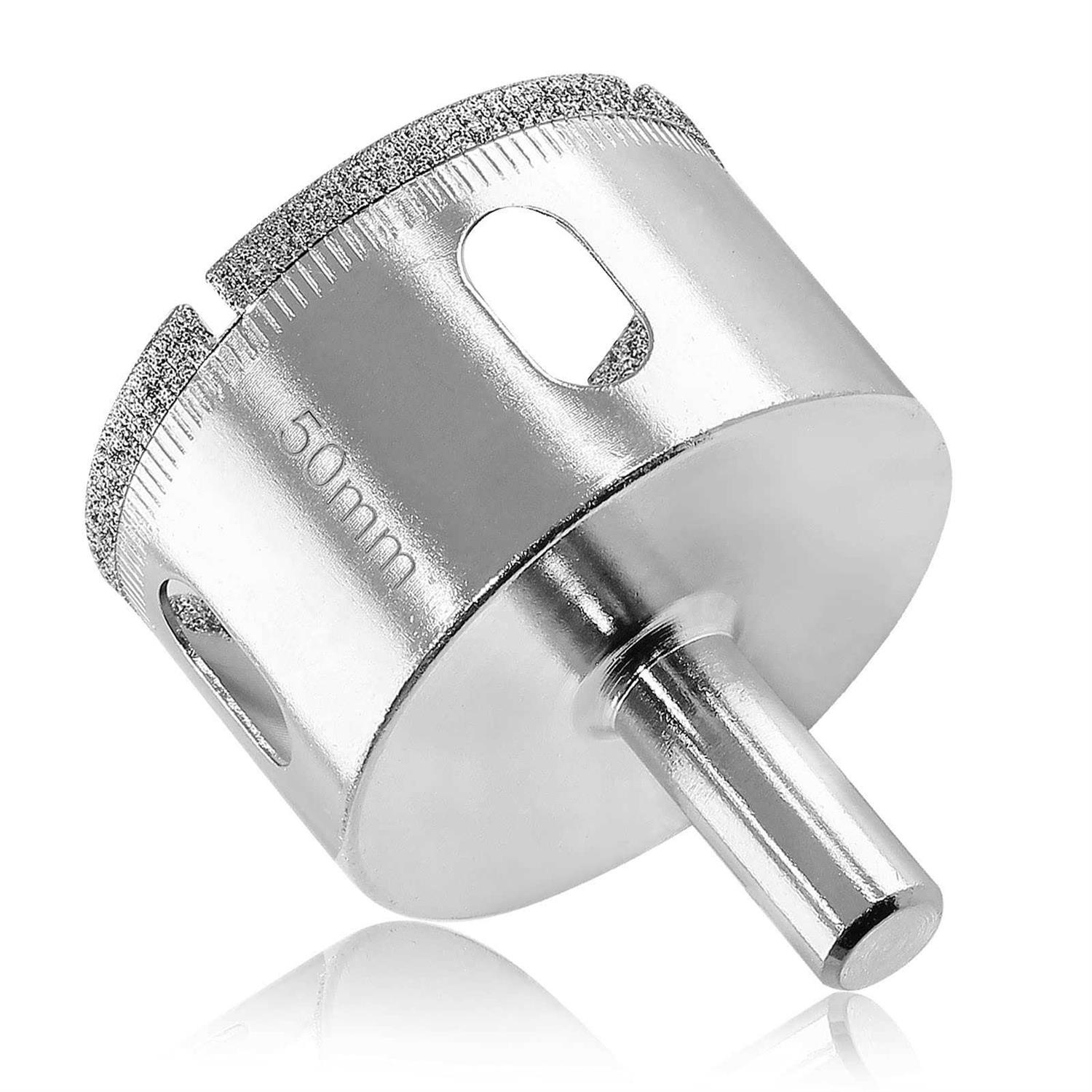 Luomorgo Diamond Hole Saw 1.1 inch Cutting depth Diamond Diamond Drill Bits for Glass Ceramic Marble Porcelain Tile Granite Quartz - Zenithce
