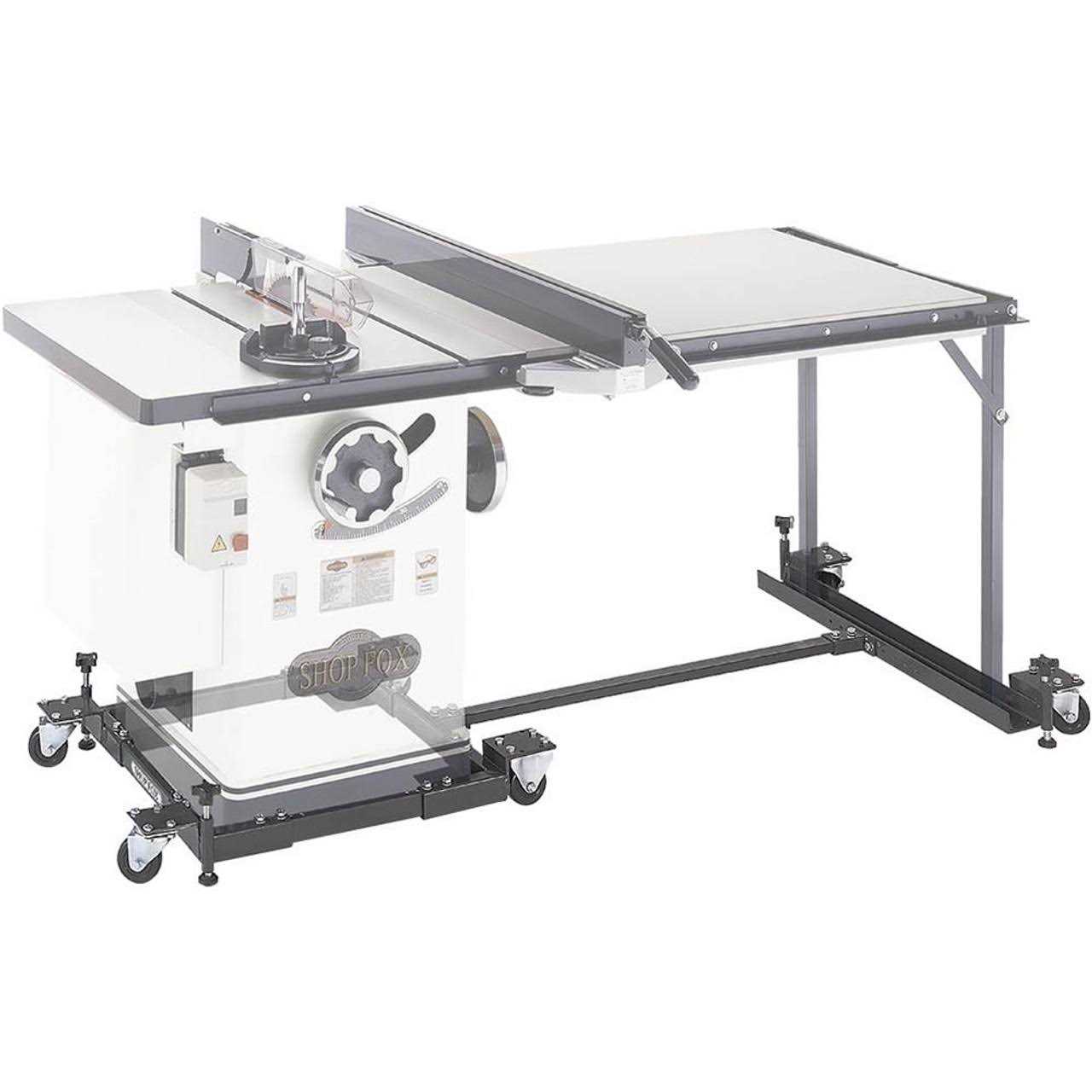 Shop Fox D2057A Adjustable Mobile Base - Zenithce