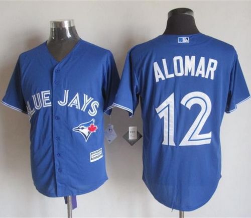 Blue Jays #12 Roberto Alomar Blue New Cool Base Stitched Jersey - Zenithce