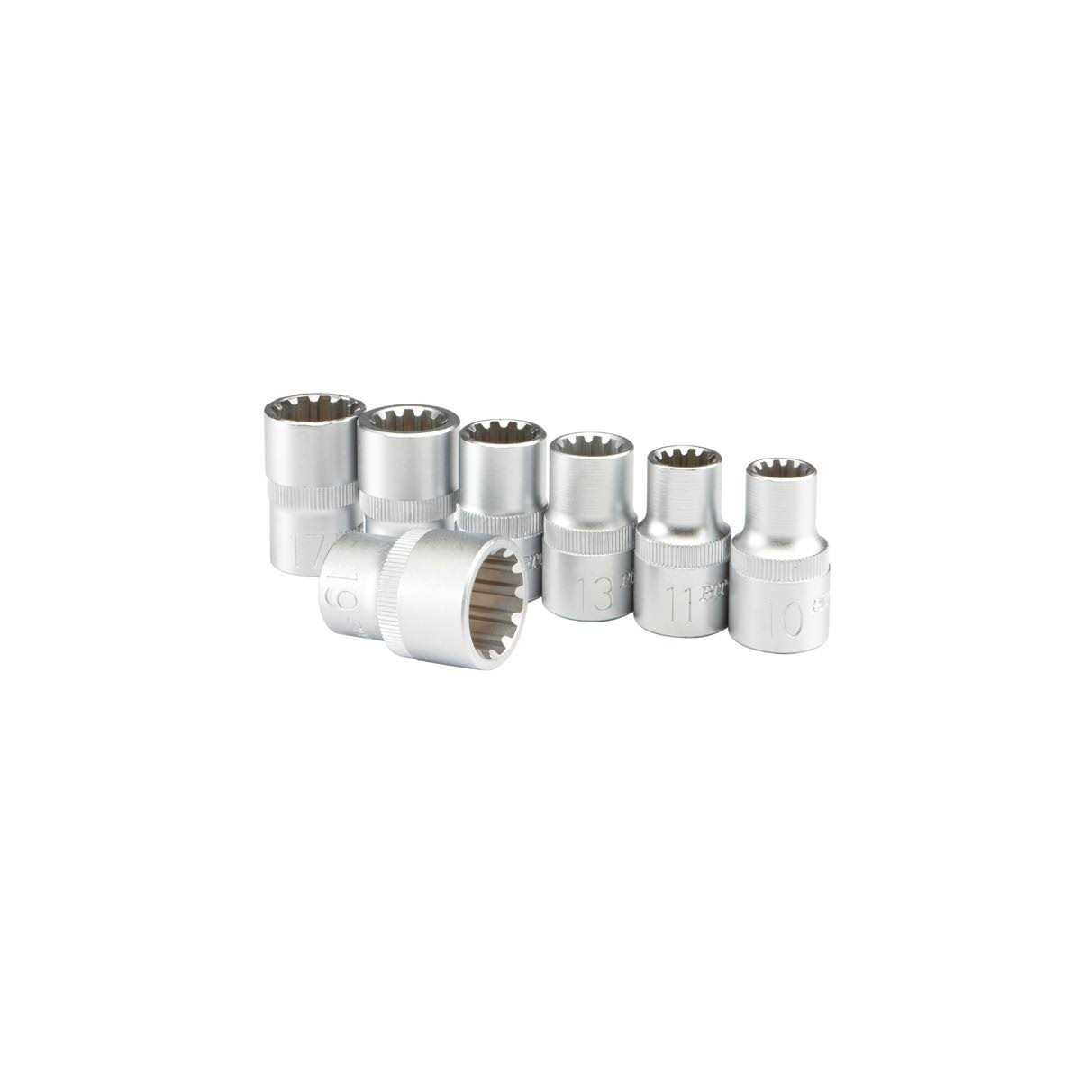 Pittsburgh 1/2 in. Drive Metric Impact Socket Set - Zenithce
