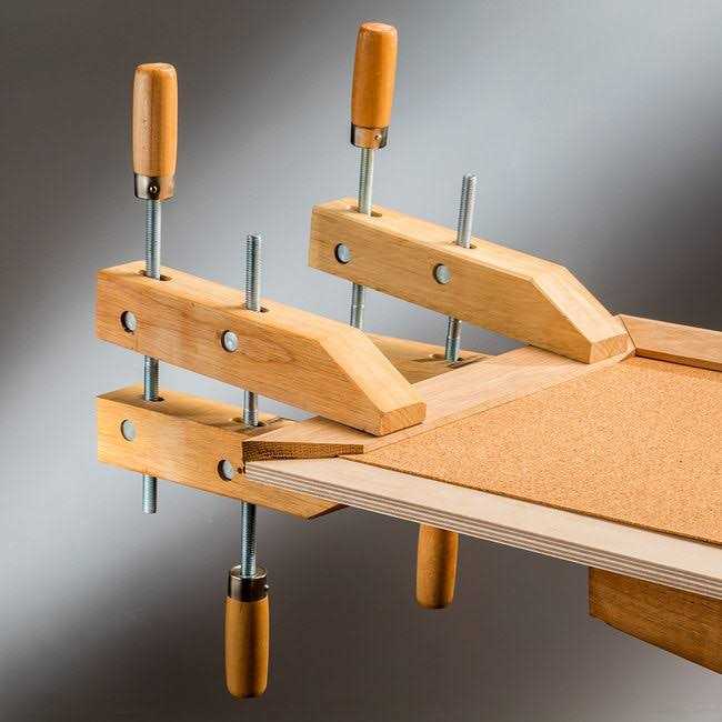 Rockler Wooden Handscrew Clamp - Zenithce