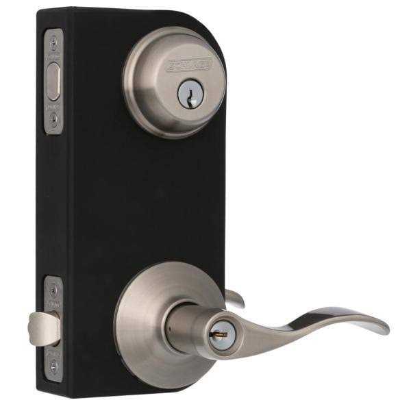 Schlage Accent Passage Lever Satin Nickel F10ACC619 - Zenithce