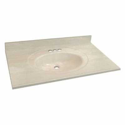 Transolid Camila 37′ Single Bathroom Vanity Top - Zenithce