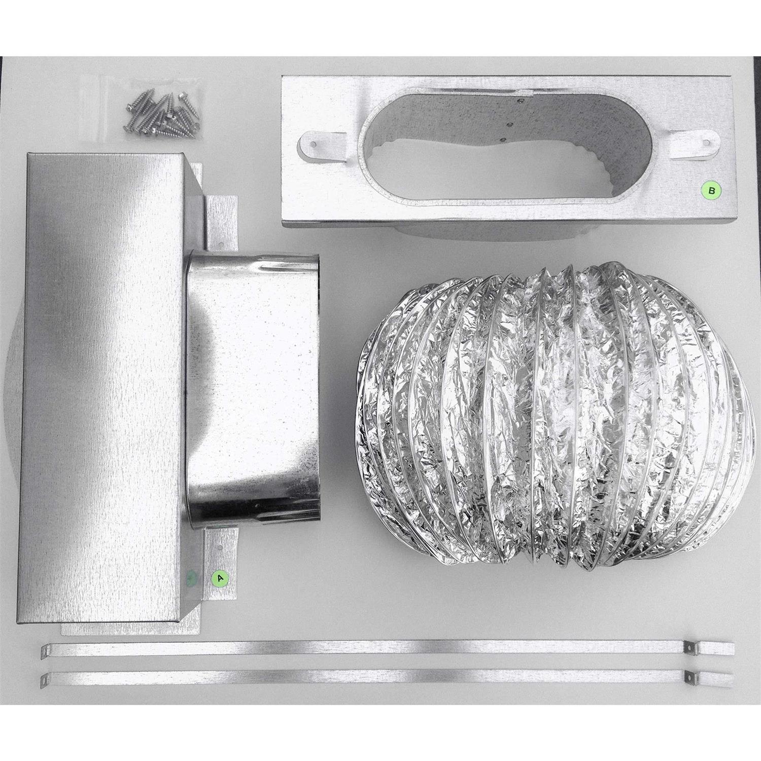 Toe Ductor Pre-Assembled Under Cabinet Toe Kick Ducting Kit - Zenithce