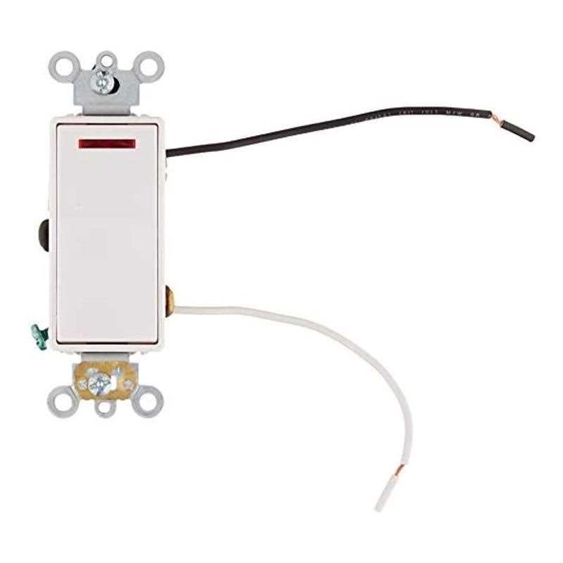 Leviton 4998-W 1-Gang Decora/GFCI Device Wallplate - Zenithce