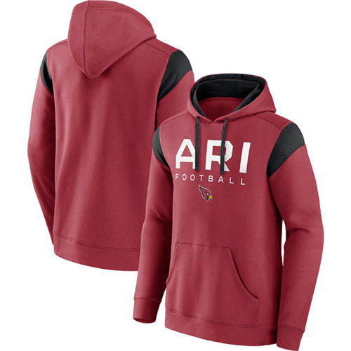 Arizona Cardinals Red Call The Shot Pullover Hoodie - Zenithce