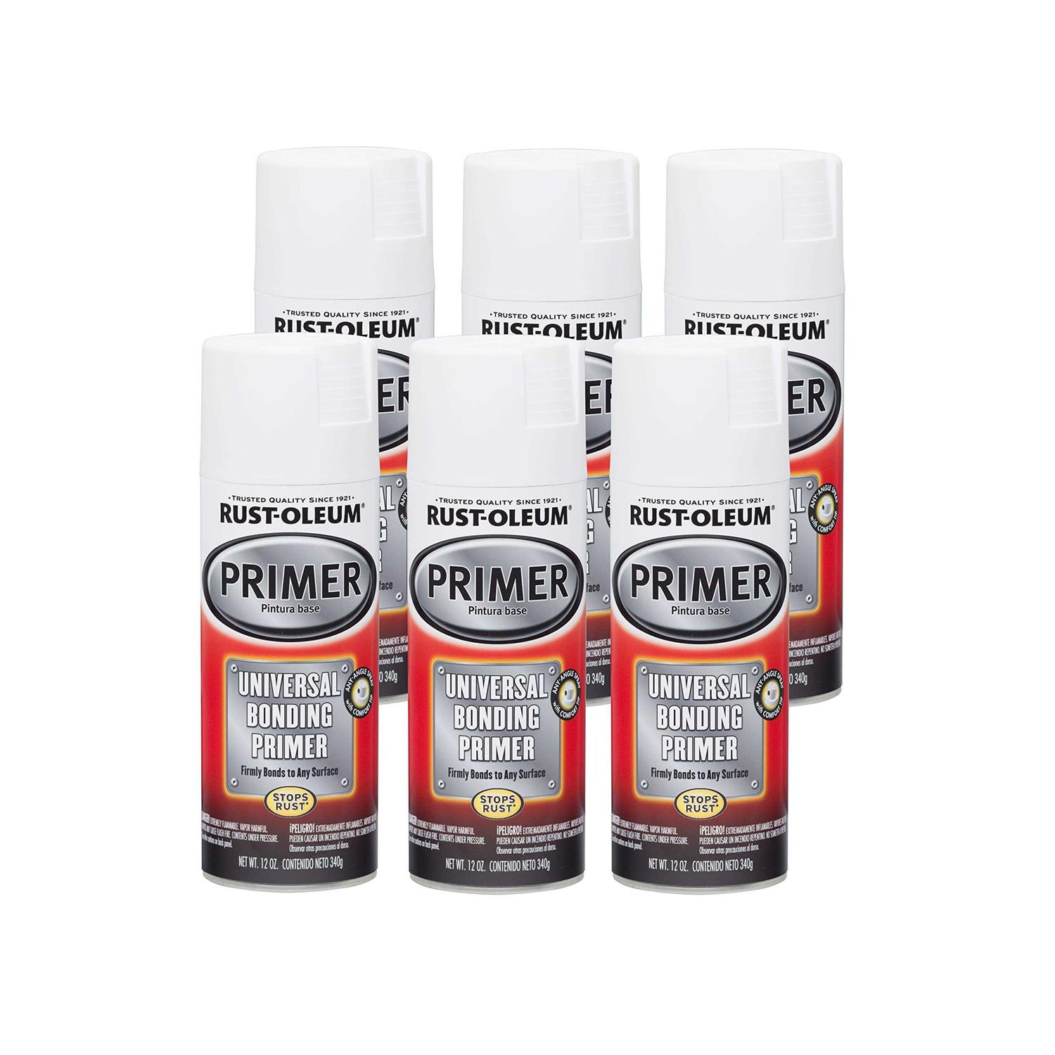 White Rust-Oleum Automotive Universal Bonding Primer Spray-286793 - Zenithce