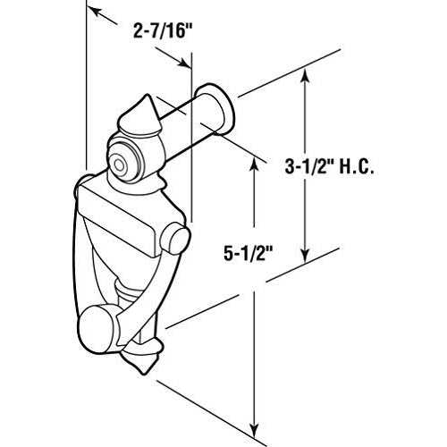 Prime-Line Door Knob Lock-Out Device S 4180 - Zenithce