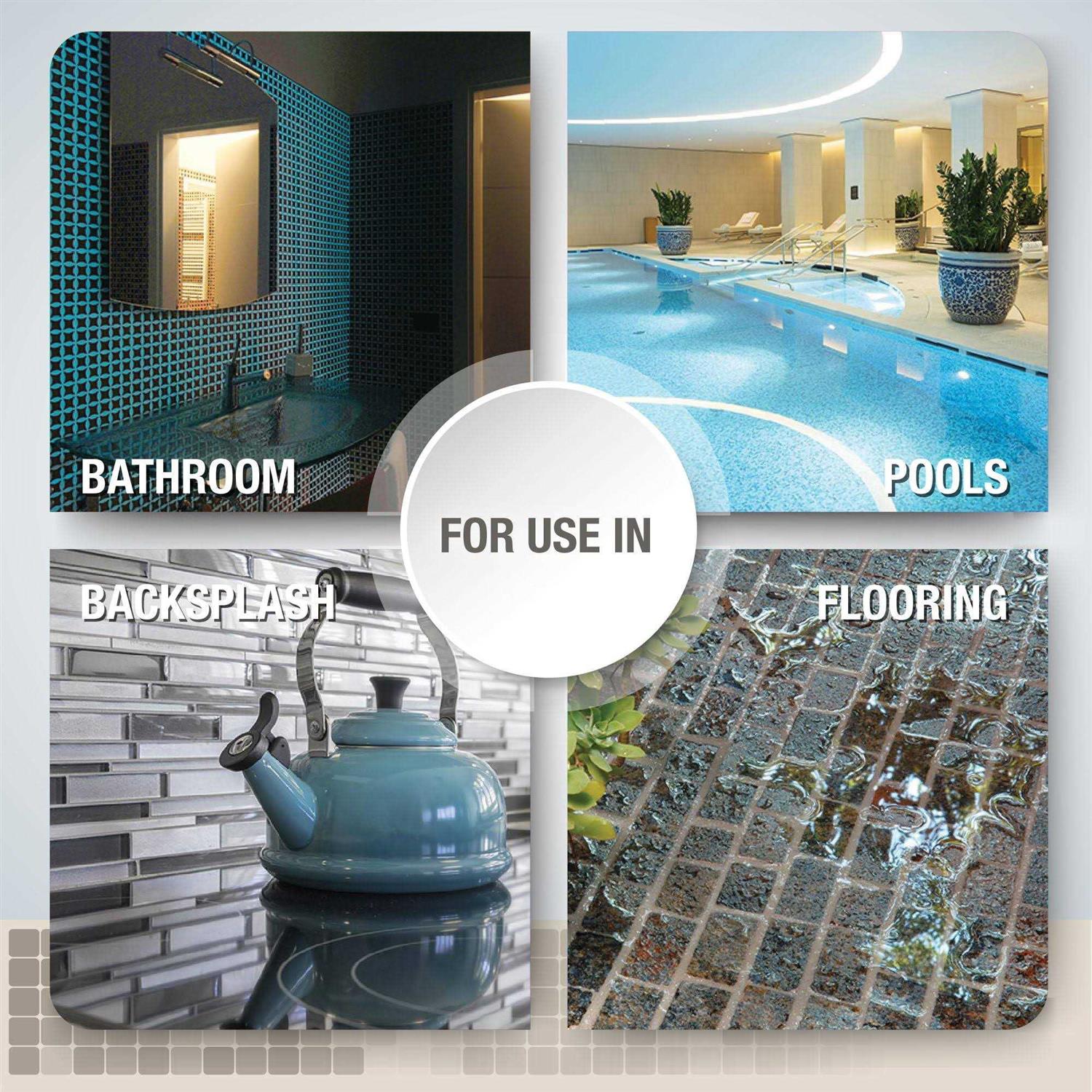 The Tile Doctor 700 Tile Doctor Starlike Crystal EVO Glass Grout - Zenithce