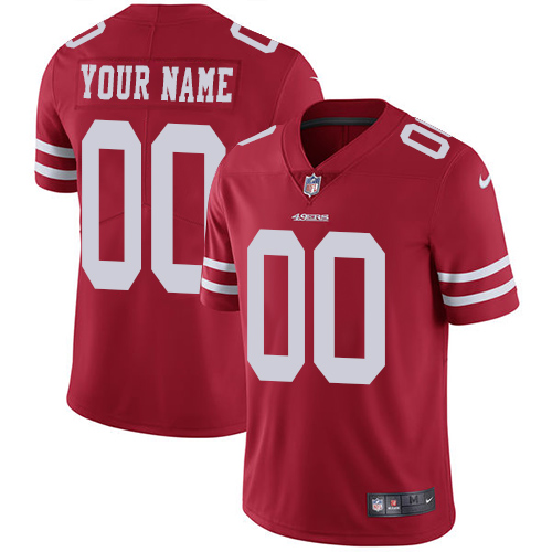 San Francisco 49ers ACTIVE PLAYER Custom Red Vapor Untouchable Limited Stitched Jersey - Zenithce