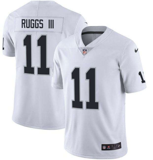 Raiders #11 Henry Ruggs III 2020 White Vapor Limited Stitched Jersey - Zenithce