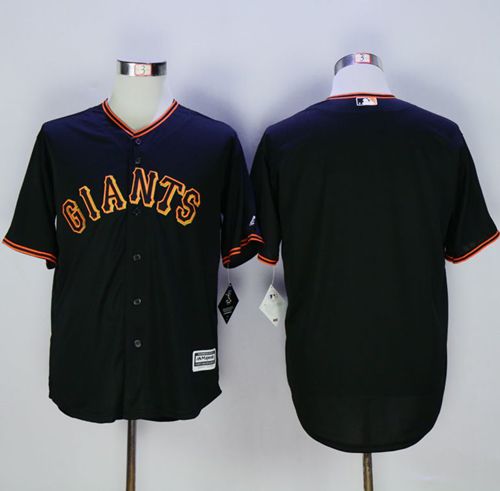 Giants Blank Black New Cool Base Fashion Stitched Jersey - Zenithce