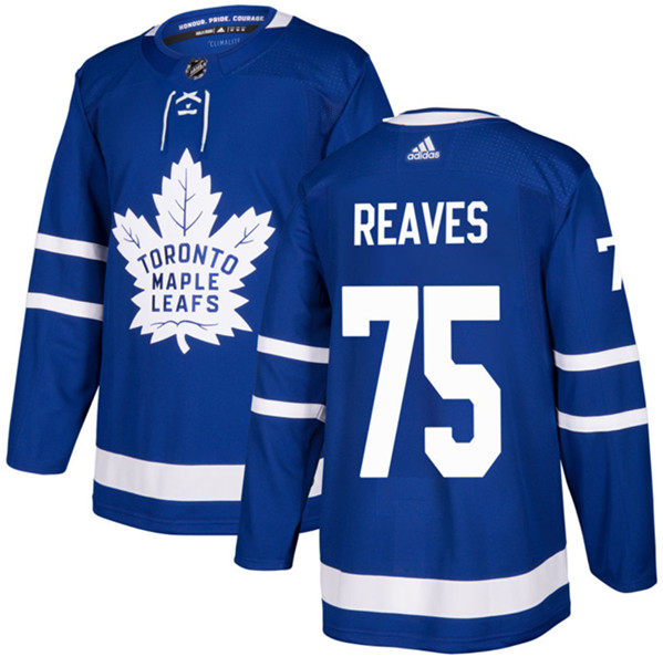 Toronto Maple Leafs #75 Ryan Reaves Blue Stitched Jersey - Zenithce