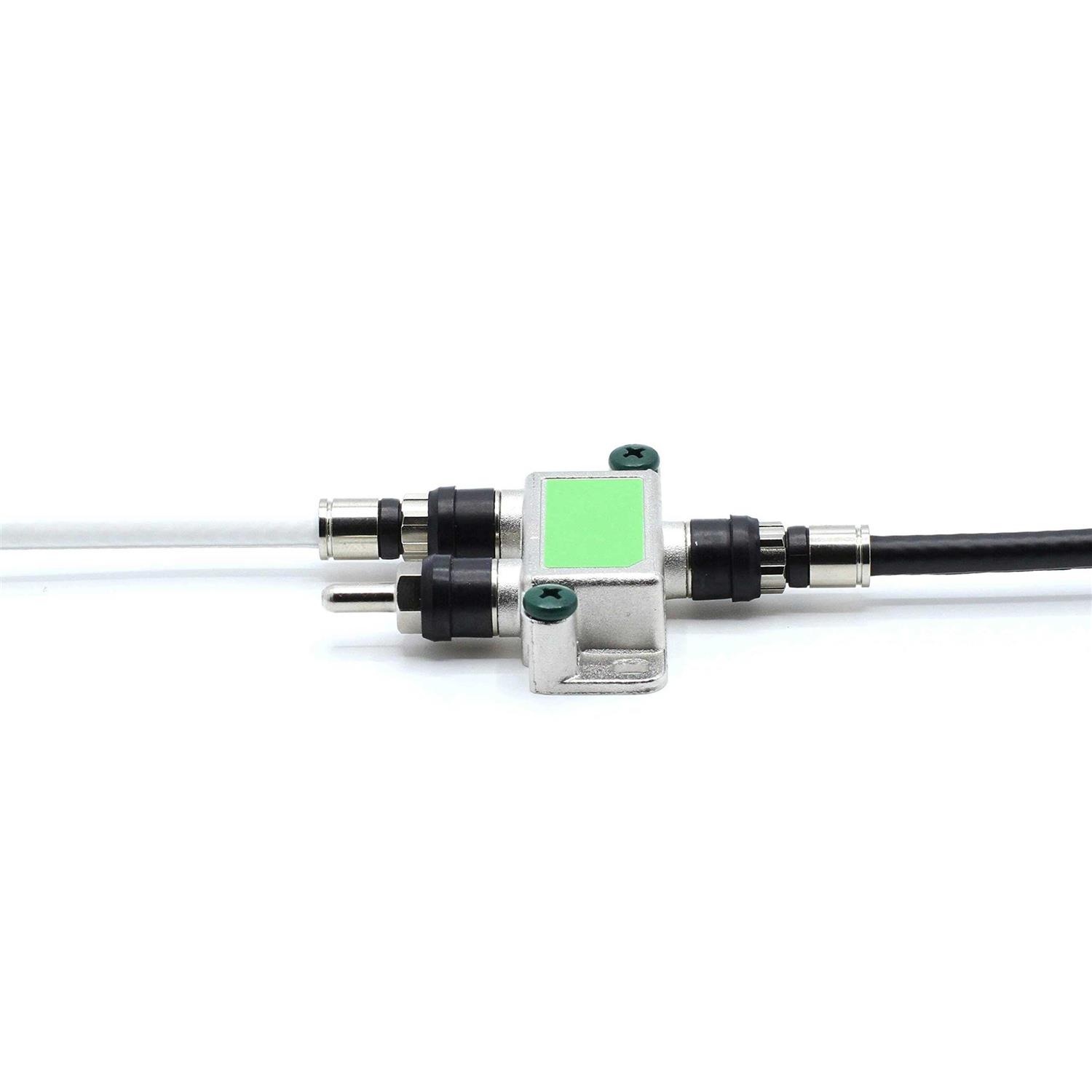 The Cimple Co Coaxial Cable Compression Fitting Connector for Rg59 Coax Cable - Zenithce
