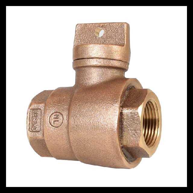 Legend Valve 314-254NL 3/4 FIP x FIP Curb Stop - Zenithce