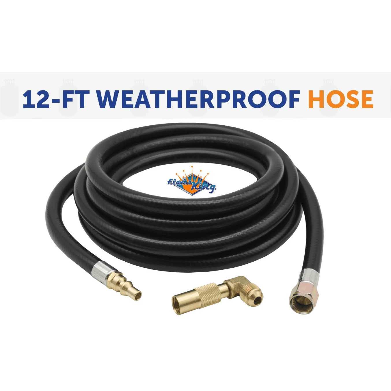Flame King POL to QCC1 Type Propane Adapter - Zenithce