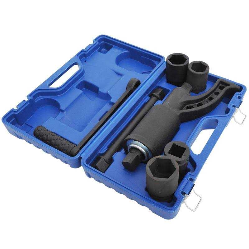 HOMCOM 4-Step Steel Steel Scaffold 2 Wheels Platform Anti-Skid Film - Zenithce